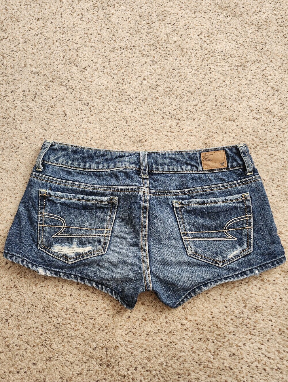 American Eagle Y2k Short Shorts Size 0